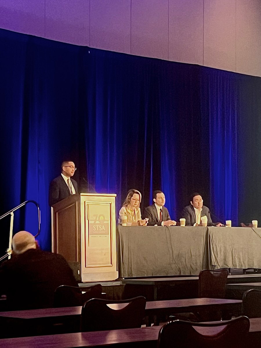 Really appreciated the opportunity to present our work at the #STSA2023 meeting showing you can safely travel up to 100 miles for TAAD repair! @OfficialSTSA @nickteman @OPreventzaMD @UVA_TCV_Surgery @UVASurgery