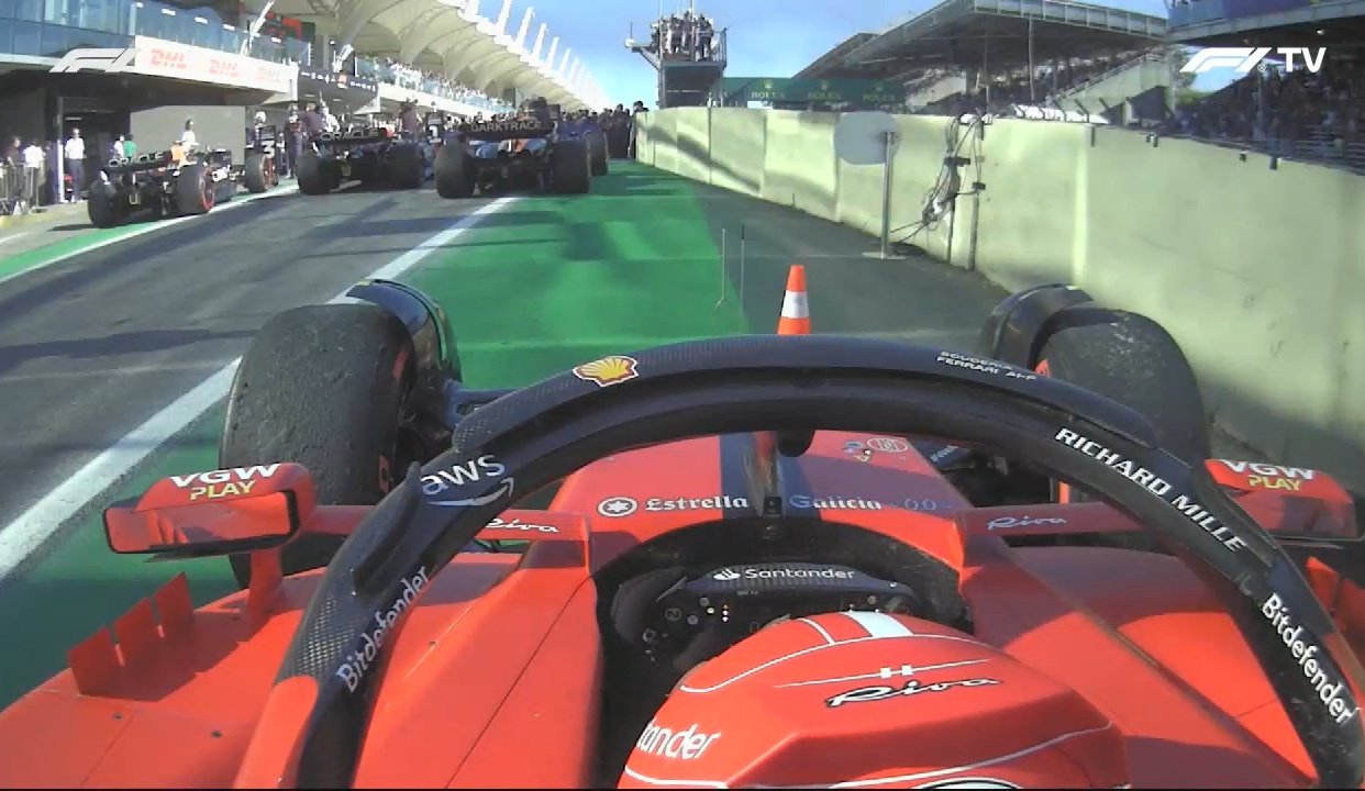 Charles Leclerc onboard SF-23