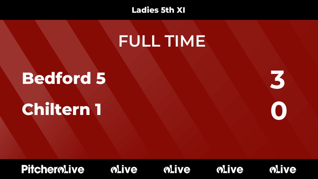 FULL TIME: Bedford 5 3 - 0 Chiltern 1
#BEDCHI #Pitchero
bedfordhockeyclub.com/teams/113239/m…