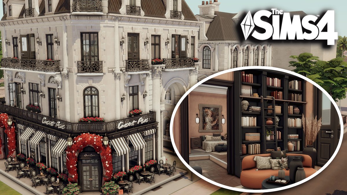 bojanasimsyt's tweet photo. I can't tell you how happy I am that these townhouses will finally be functional!!! 😀😀😀

#TheSimsForRent #TheSims4 https://t.co/NwuvxTx66M
