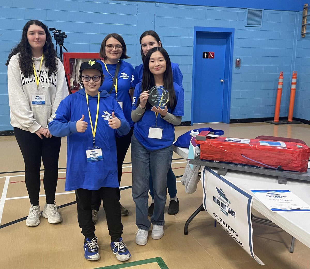 Congratulations Kiara White for winning the Super Skipper award for best steering under pressure today at the marine institute model boat race! <a href="/SPJHPythons/">SPJH</a> <a href="/marineinstitute/">Marine Institute, Memorial University</a> <a href="/ScienceSpjh/">Spjh Science Dept</a>