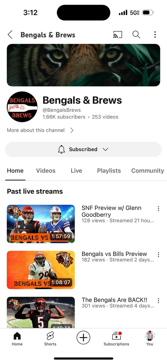 thereal_login's tweet photo. @BengalsBrews Who Dey!! 🐅 https://t.co/sJ0qj4sVuU