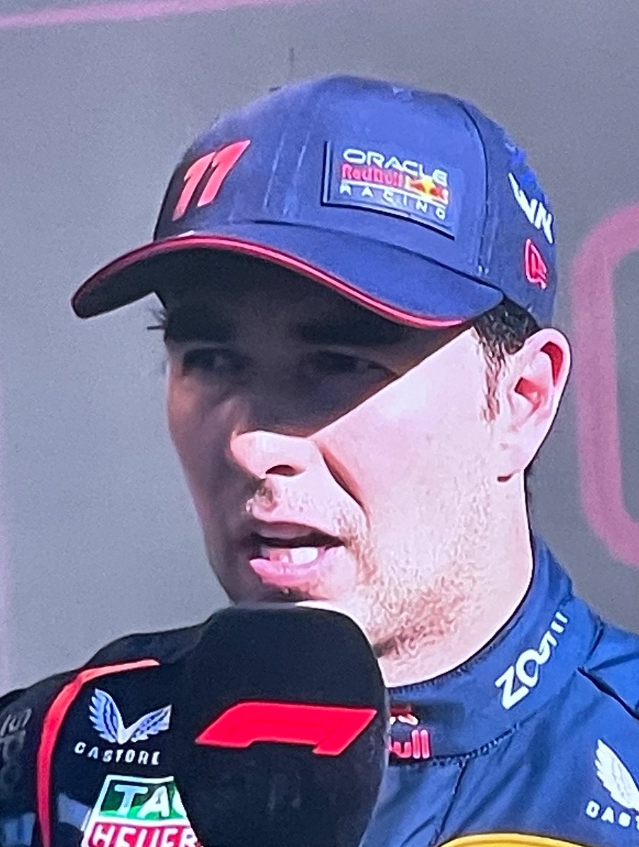 checkeredf1ag's tweet photo. checo looks confused he's like P3 huh how did I do that

#F1 #Formula1 #redbullracing #BrazilGP #SauPauloGP #checopérez #SergioPerez https://t.co/7jn7gJ1IoQ
