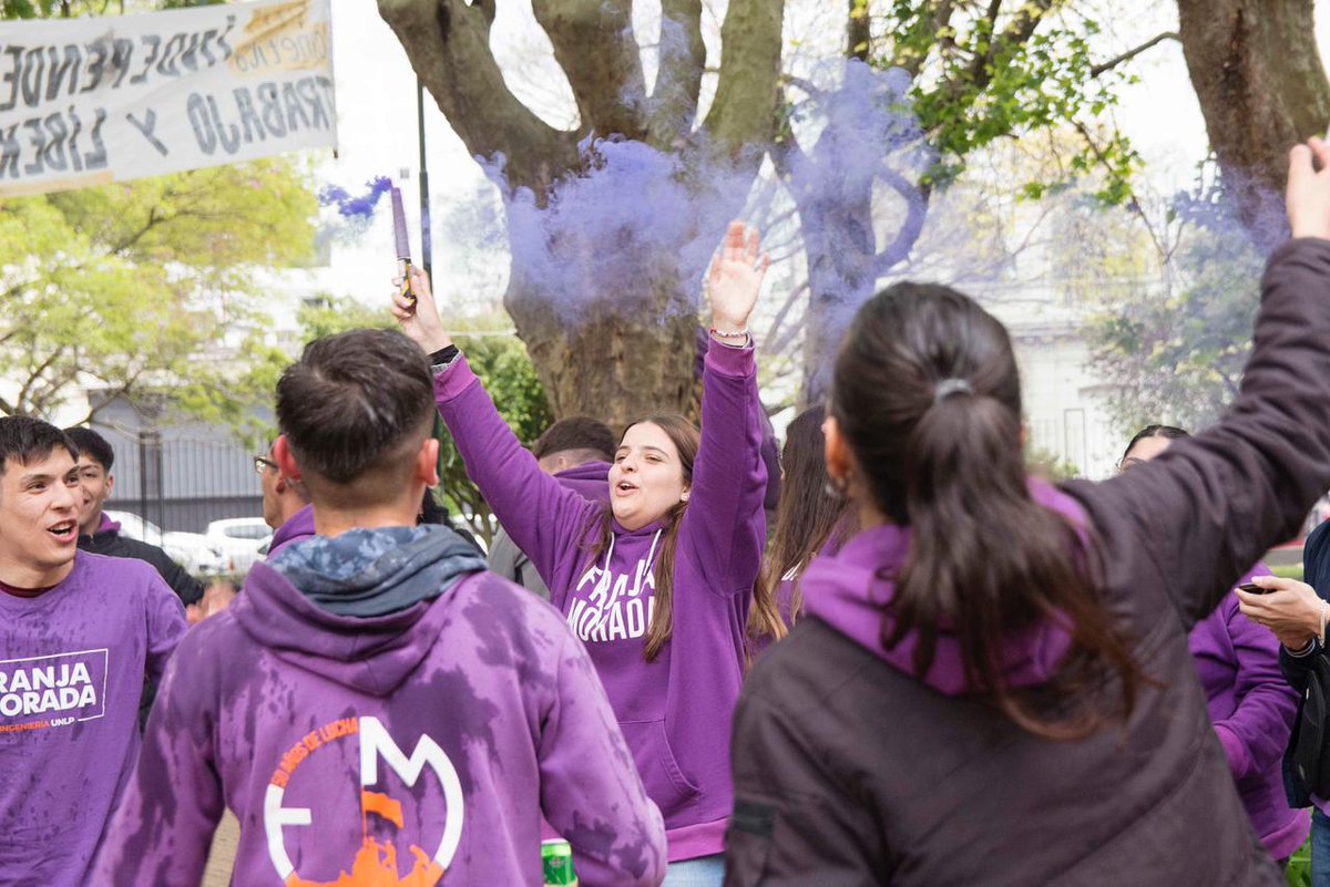 danyatavela77's tweet photo. ✊🏻 ¡Felicitaciones por la gran elección a @franjamoradalp! 

Es una alegría que los valores de la universidad reformista y la educación pública y gratuita sigan tan bien representados. https://t.co/iGRxYAJPkv