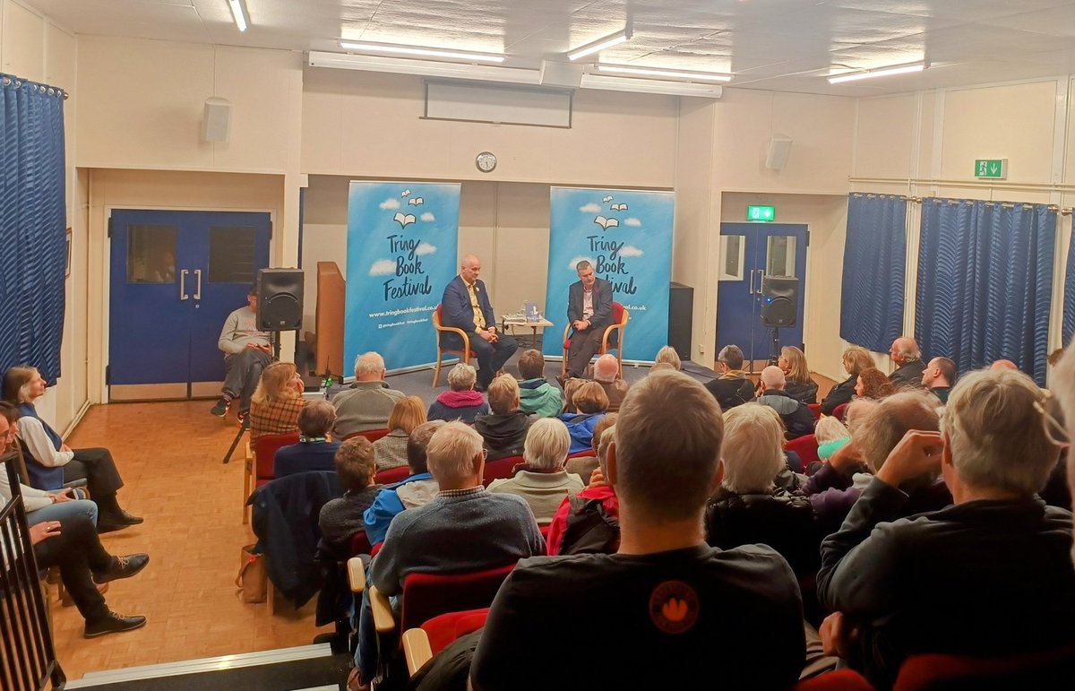 Charlotte West (@charlottewest) on Twitter photo An evening at <a href="/tringbookfest/">Tring Book Festival</a> with <a href="/DavidGauke/">David Gauke</a> hosted by <a href="/IainDale/">Iain Dale</a> discussing the case for the centre right. Healthy debate on how politics has drifted from being about economics to about culture. Good to see my 15 y/o bringing the average audience age down by some margin 😜 An evening at <a href="/tringbookfest/">Tring Book Festival</a> with <a href="/DavidGauke/">David Gauke</a> hosted by <a href="/IainDale/">Iain Dale</a> discussing the case for the centre right. Healthy debate on how politics has drifted from being about economics to about culture. Good to see my 15 y/o bringing the average audience age down by some margin 😜