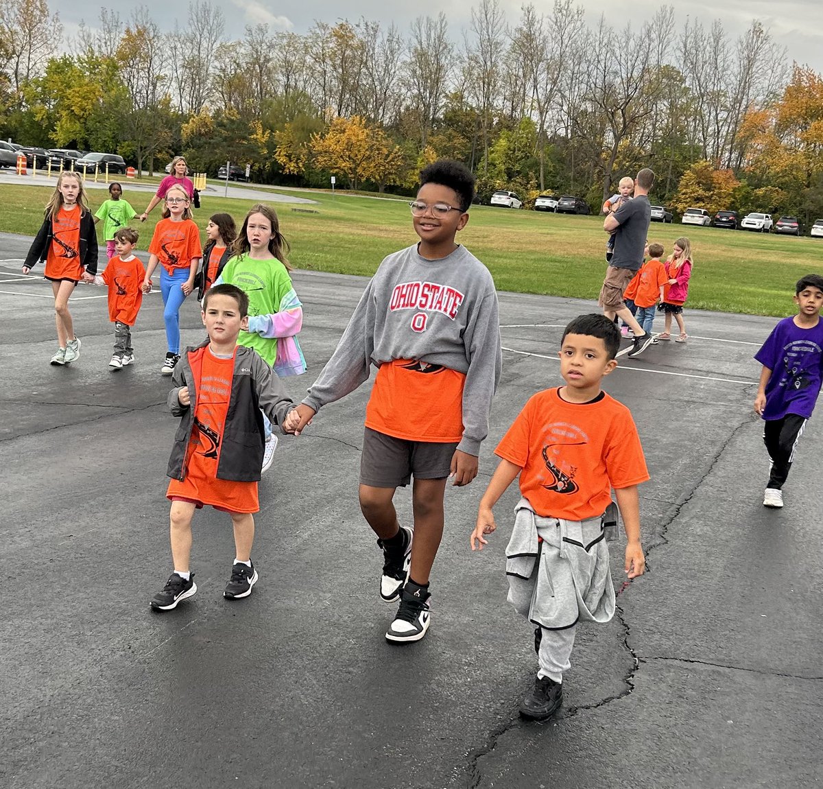 Walk a thon with our buddies!!