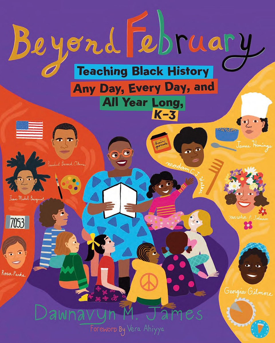 Beyond February invites you to imagine ways Black history can be taught throughout the school year in elementary classrooms. Check it out: routledge.com/Beyond-Februar…