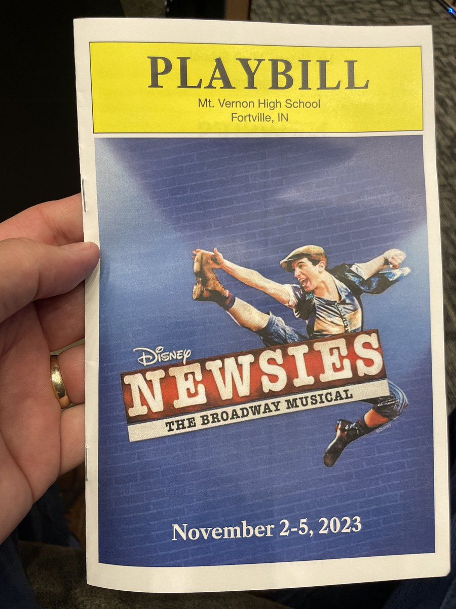 Intermission…man these kids are amazing! Can’t wait for Act II.