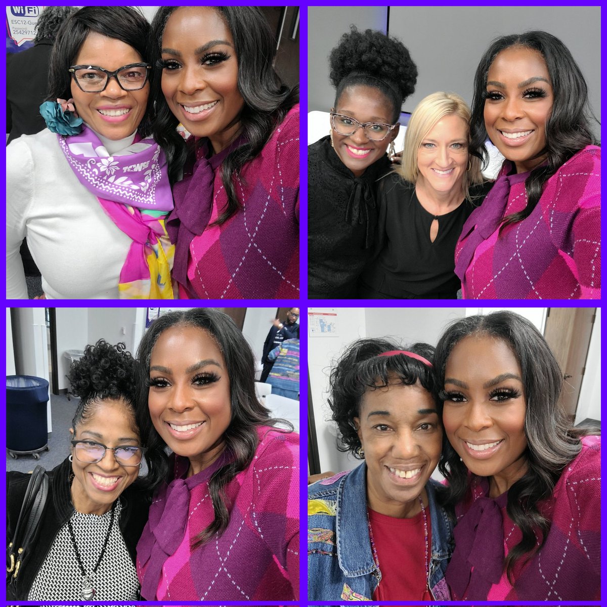 sonjaabrown's tweet photo. I was honored to serve as keynote for the inaugural @tcwse_region12 meet &amp; greet this morning. This dynamic group of ladies is on fire and ready to "Dream More." I can't wait to see them again at conference in January! 💜  #TCWSE #Region12 #LadyLeaders https://t.co/IxQ2yGU5Vu