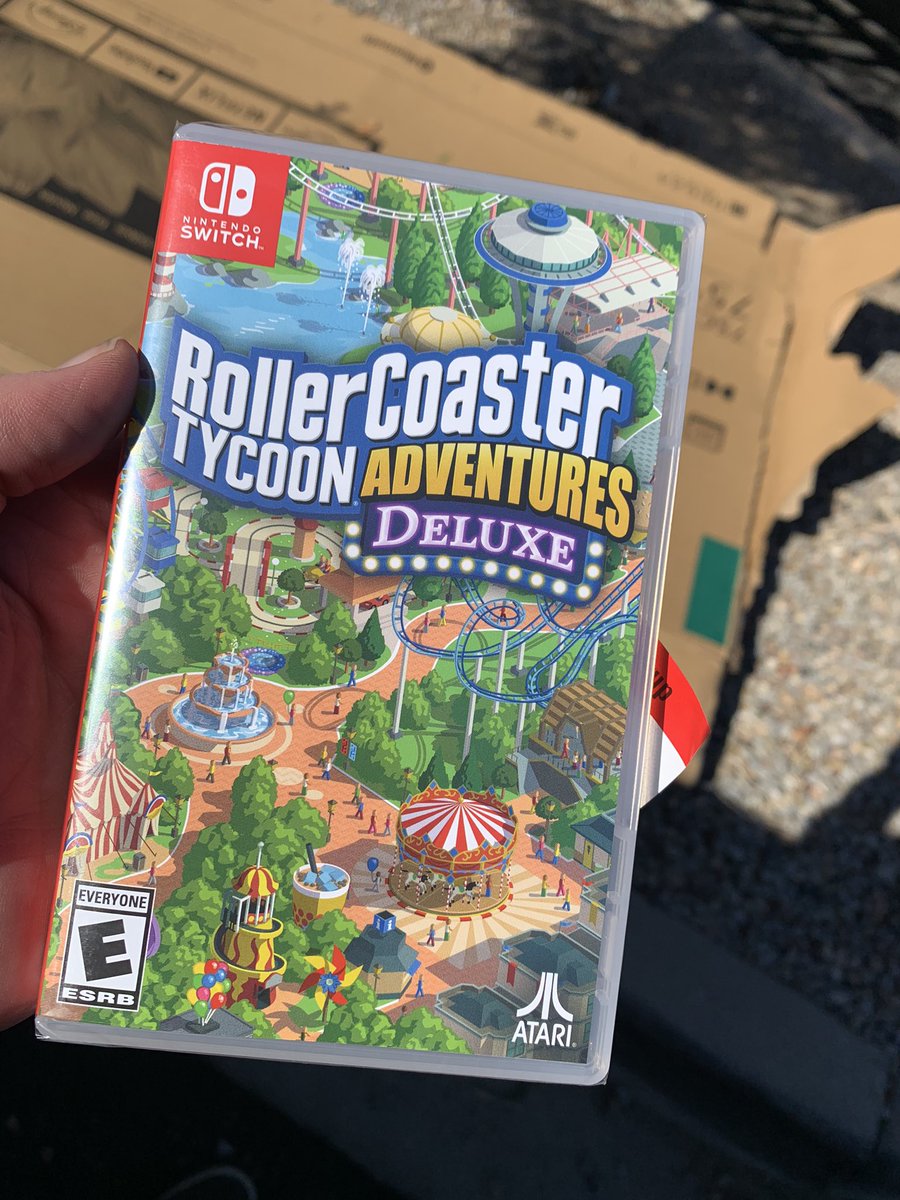 RollerCoaster Tycoon Adventures Deluxe Announced For Nintendo Switch