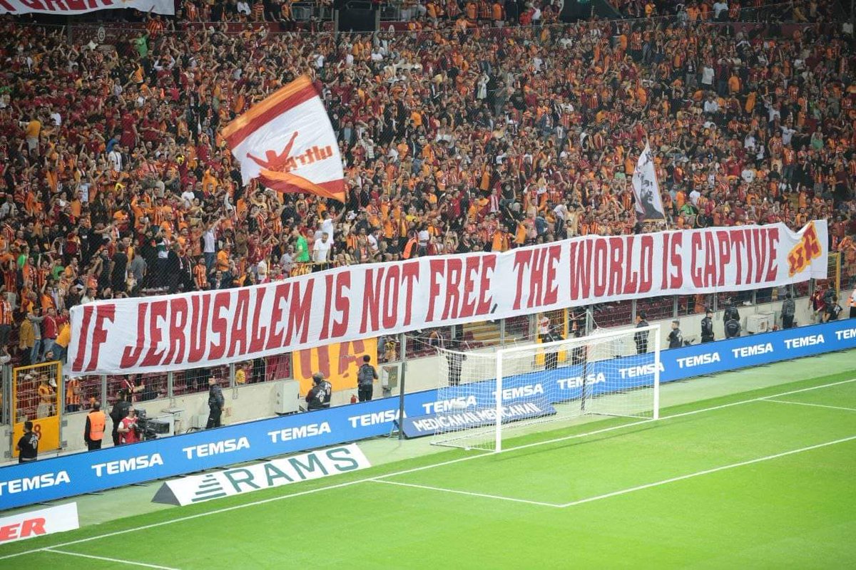 IF JERUSALEM IS NOT FREE, THE WORLD IS CAPTIVE!

KUDÜS ÖZGÜR DEĞİLSE, DÜNYA TUTSAKTIR!

#ultrAslan