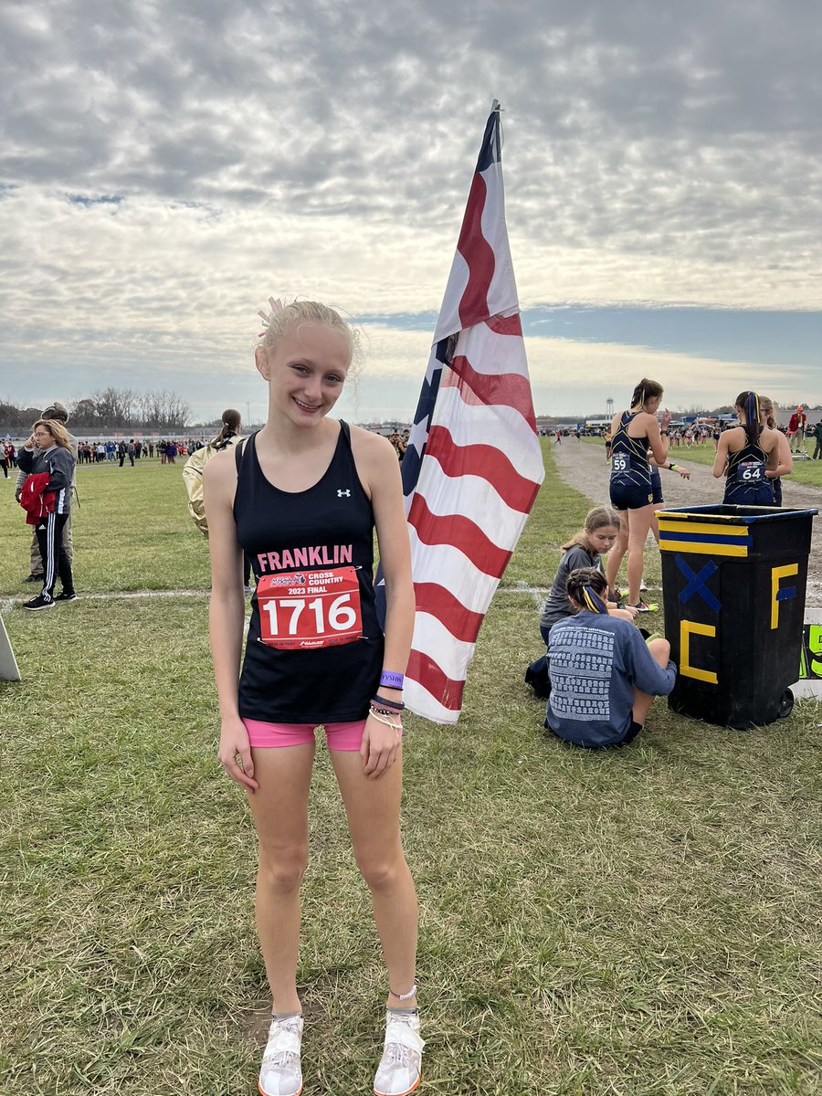 18:43!!! She said it and she did it. Such a Great Day!! Hard work pays off!! #livoniapride <a href="/CoachVoss/">Robert Voss</a> <a href="/FranklinMADE_AD/">Livonia Franklin Athletics</a>