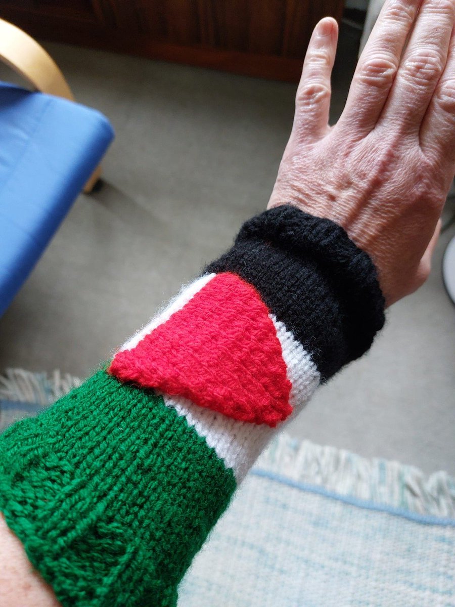 @ClareHymer I did some wristwarmers - those poppies are super ace