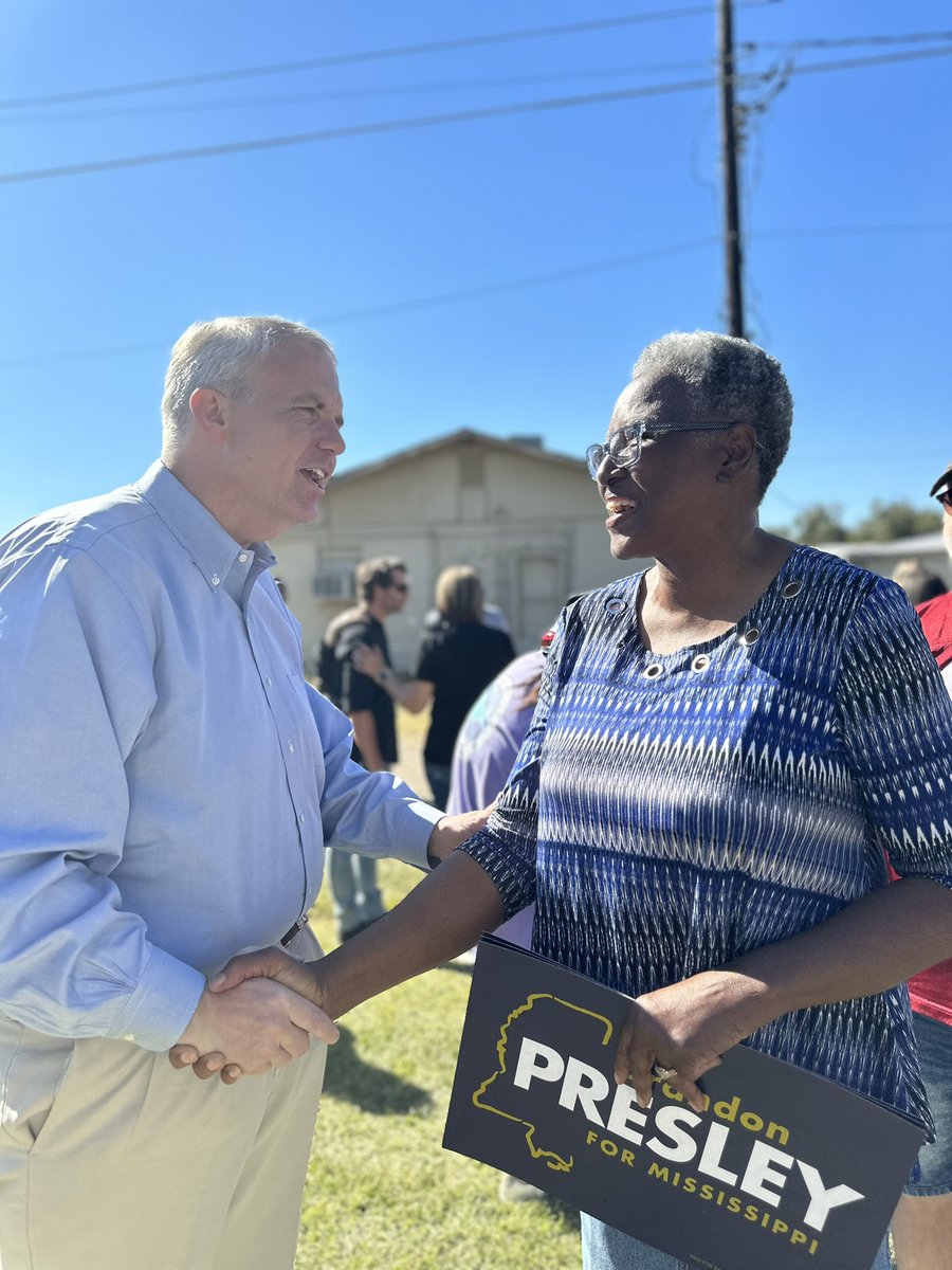 KatharineKurz's tweet image. “I’m proud of the work we did to get internet access to Calhoun County. And today, I’m in Vardaman at the Sweet Potato Festival asking for your vote.” - @BrandonPresley #MSGov