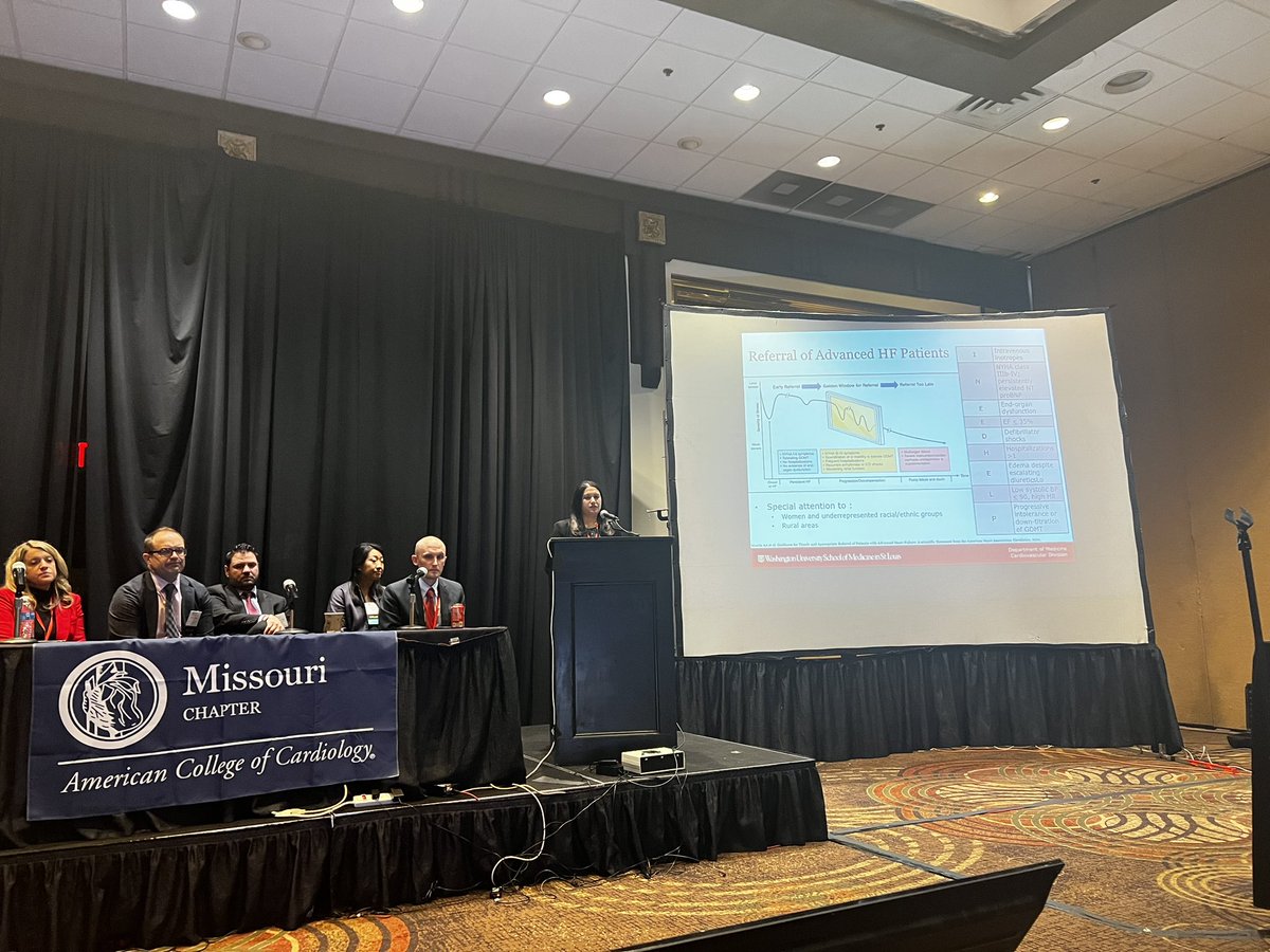 Excellent breakout sessions at the MO ACC state chapter annual meeting. Lots to learn from our speakers on interventional cardiology, HF, cardio-oncology and Cardio-OB @AnnaGrodzinsky @prathakker @chiragbavishiMD @BrettSperryMD @MissouriACC @DrToniyaSingh @MichaelNassifMD