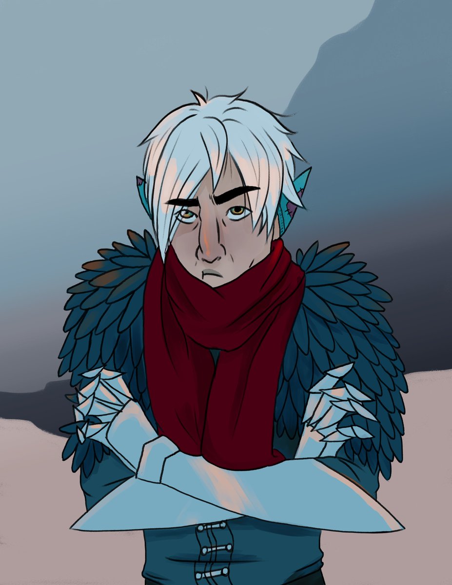 RiyaKuro's tweet image. Woke up yesterday with the question: "Do Dragon Age elves wear ear mittens in the winter?" The answer is "only if their companions handmake them."   

Collab with @Red_Redacted 
I did lines, Red did color! Give their art some love!

#dragonage #Da2Art #fenhawke #fenhanders