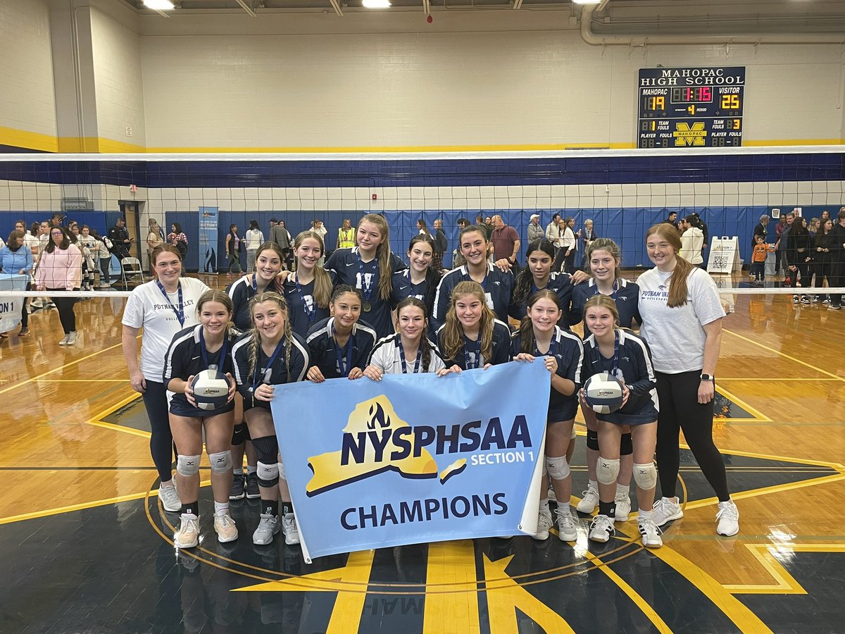 Dave Kantrowitz, CMAA (@westlakead_) on Twitter photo Putnam Valley defeats Blindbrook 3-1 to claim their first ever <a href="/SecOneAthletics/">Section I Athletics</a> Volleyball Championship!!!
<a href="/pvhs_athletics_/">Putnam Valley Athletics</a> <a href="/lohudsports/">lohud sports</a> <a href="/DirectRays/">Ray Gallagher 🇺🇸</a> <a href="/ExaminerMedia/">Examiner Media</a> <a href="/PutnamValleyCSD/">PutnamValleySchools</a> Putnam Valley defeats Blindbrook 3-1 to claim their first ever <a href="/SecOneAthletics/">Section I Athletics</a> Volleyball Championship!!!
<a href="/pvhs_athletics_/">Putnam Valley Athletics</a> <a href="/lohudsports/">lohud sports</a> <a href="/DirectRays/">Ray Gallagher 🇺🇸</a> <a href="/ExaminerMedia/">Examiner Media</a> <a href="/PutnamValleyCSD/">PutnamValleySchools</a>