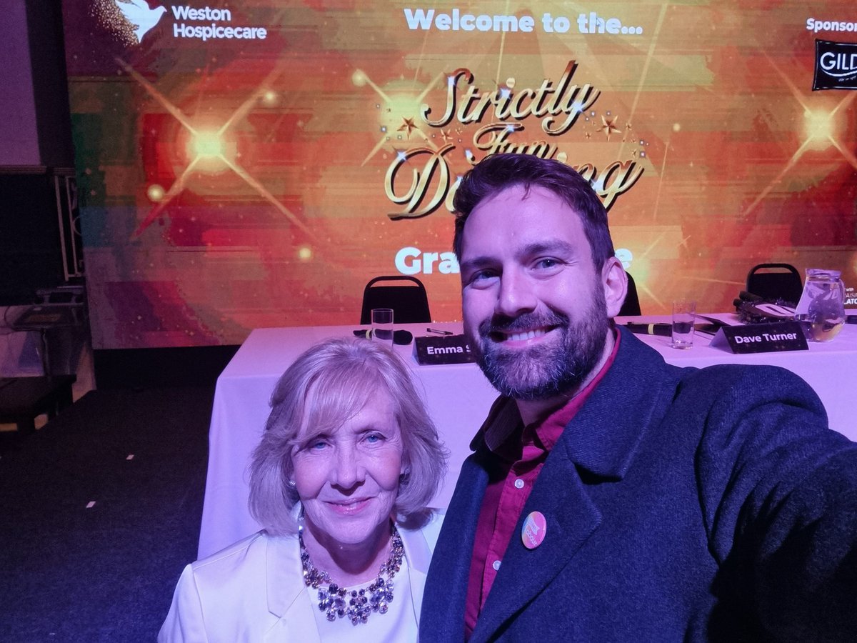 WSMLabour's tweet photo. It's fantastic to be here at Weston's iconic Winter Gardens for this fabulous @WHCHospice #StrictlyFunDancing fundraiser.
Thank you for all you do. ❤️
More info on Weston Hospice & how to donate here:
https://t.co/3c0GjIFUo8 https://t.co/b6eZ2prJry