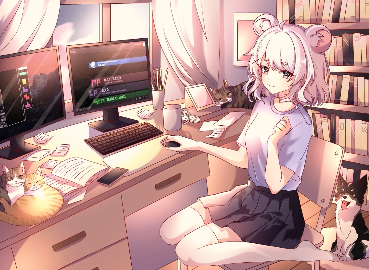 Thank u <a href="/BakaFisH7/">Baka FisH</a> for this beautiful birthday gift ;-; IM ACTUALLY GOING TO PRINT IT AND PUT IT IN MY ROOOOOM