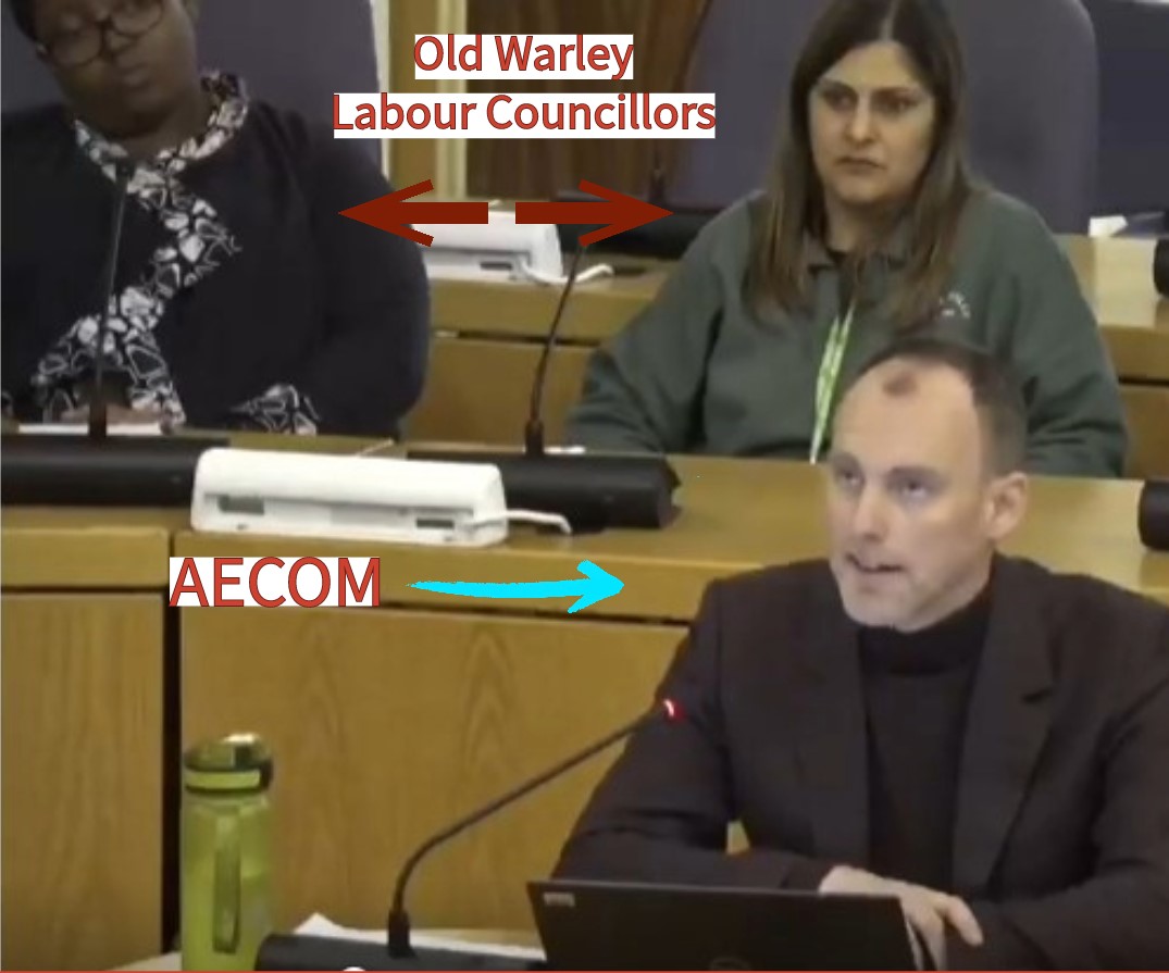 Old Warley Labour councillors didnt utter a word of objection on Brandhall destruction during the planning committee meeting , although 83% of the residents consulted said no to development with more than 200 written objections have come through for the planning application.