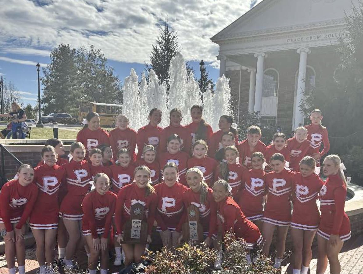 Congratulations to our amazing cheerleaders!!! They competed today at the KHSAA section 7 competition and finished runner up in the 2 1/2 medium and large game day divisions!!! Congratulations coaches, ladies, and Landon! #statebound