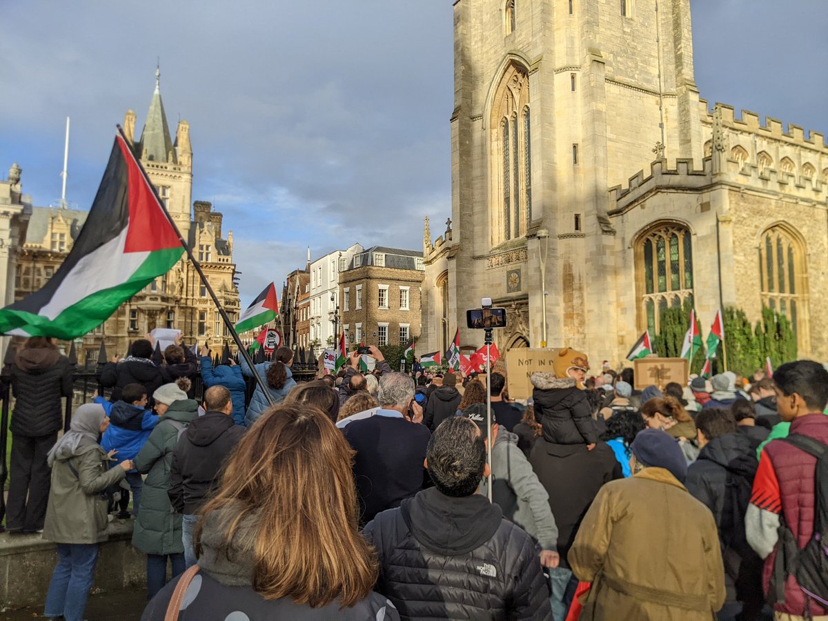 campplsassembly's tweet photo. Unbelievable numbers at today's Cam protest. Palestine will be free!

Thanks @CamPalSoc @CamStopTheWar

#CeasefireNOW
#CeasefireForGazaNOW 
#PalestineNow https://t.co/1frPpiMGg6