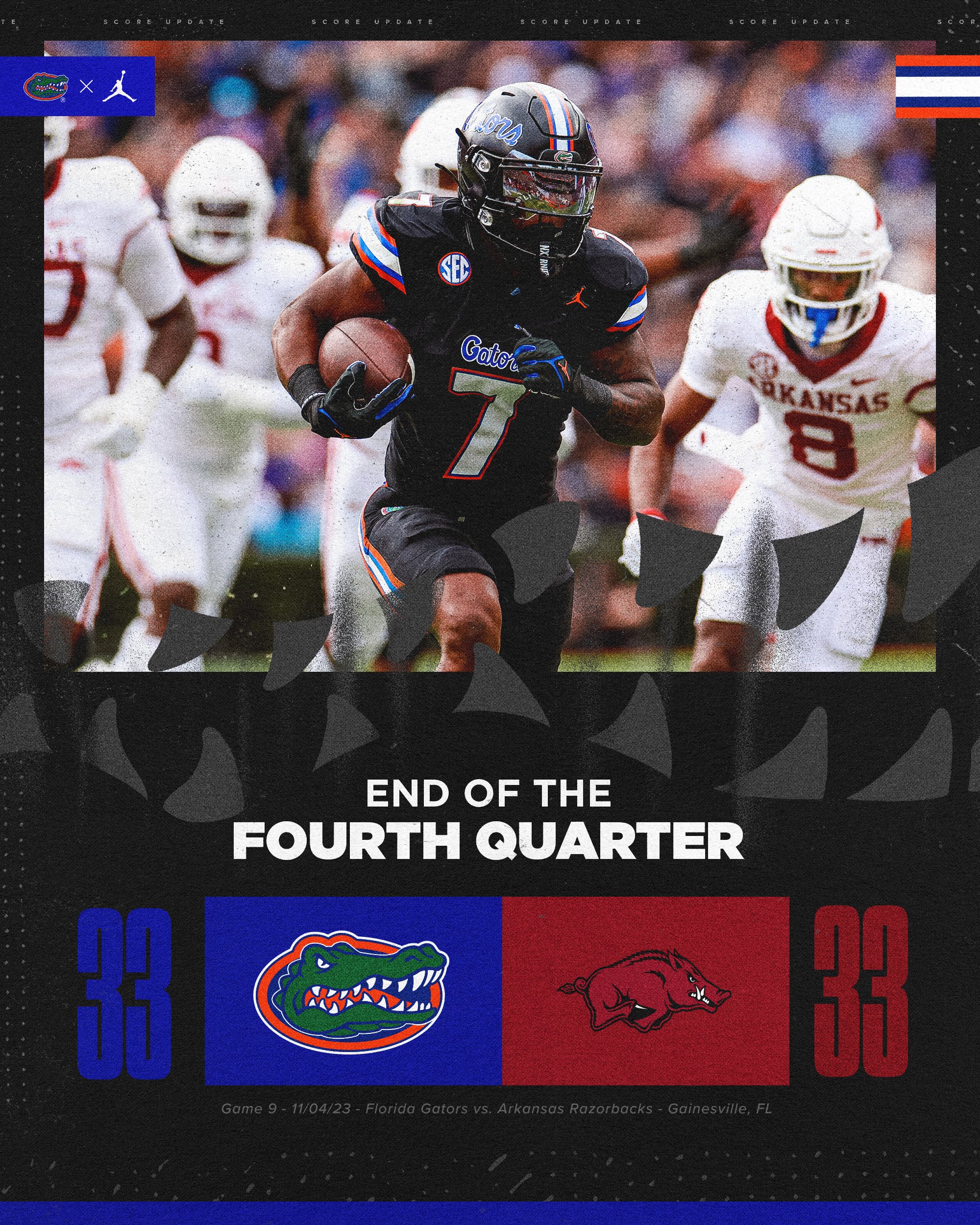 Gator game score deals