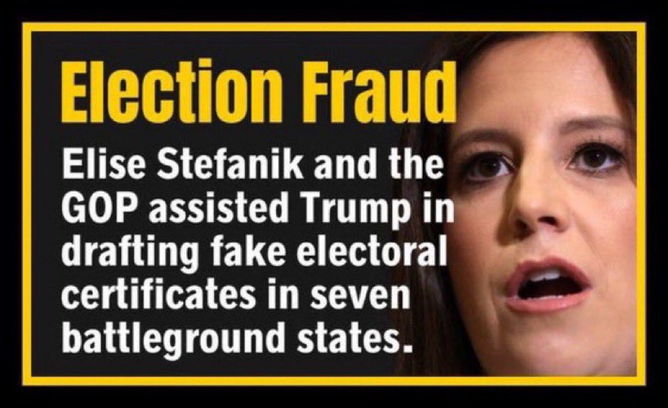 dgiver13367's tweet photo. @EliseStefanik https://t.co/ibVNUsgS2G