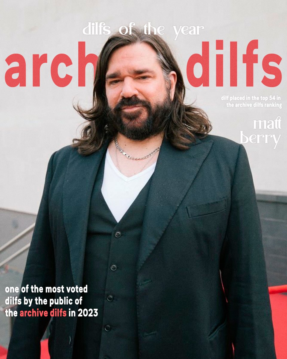 archivedilfs's tweet photo. TOP DILFS OF THE YEAR

54 • Matt Berry https://t.co/J5RrzupaUc