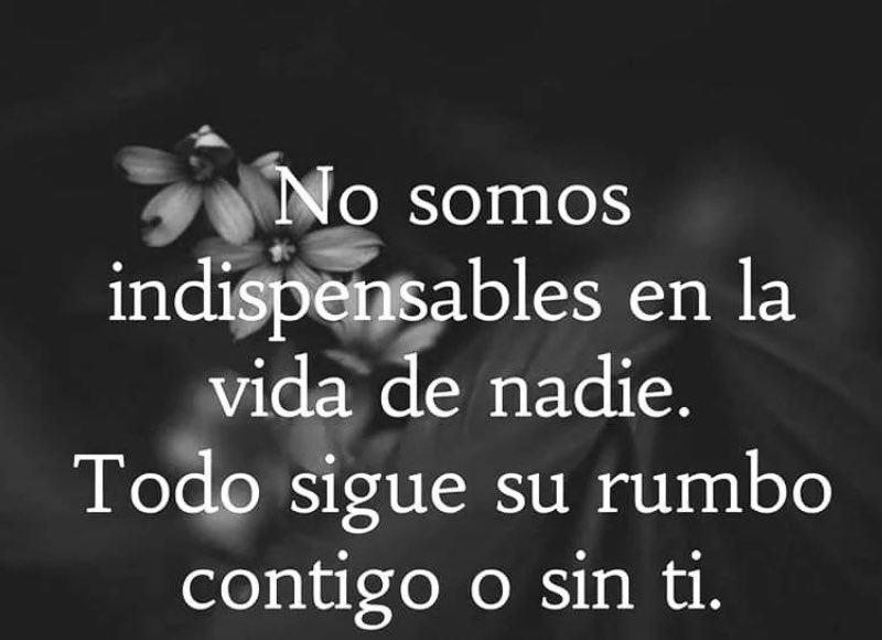 No somos...