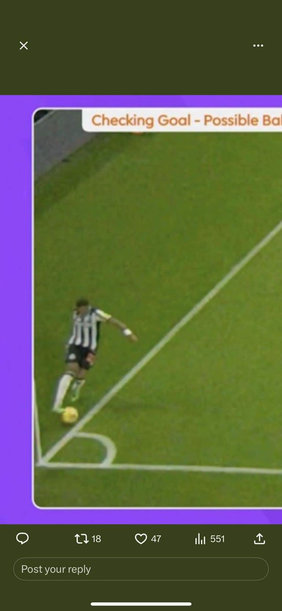 Whois_Dale's tweet photo. Thanks VAR, you guys are pathetic.

@FIFAcom @premierleague @Arsenal
#Arsenal #newscastlevsarsenal https://t.co/VyyWN2bFdM