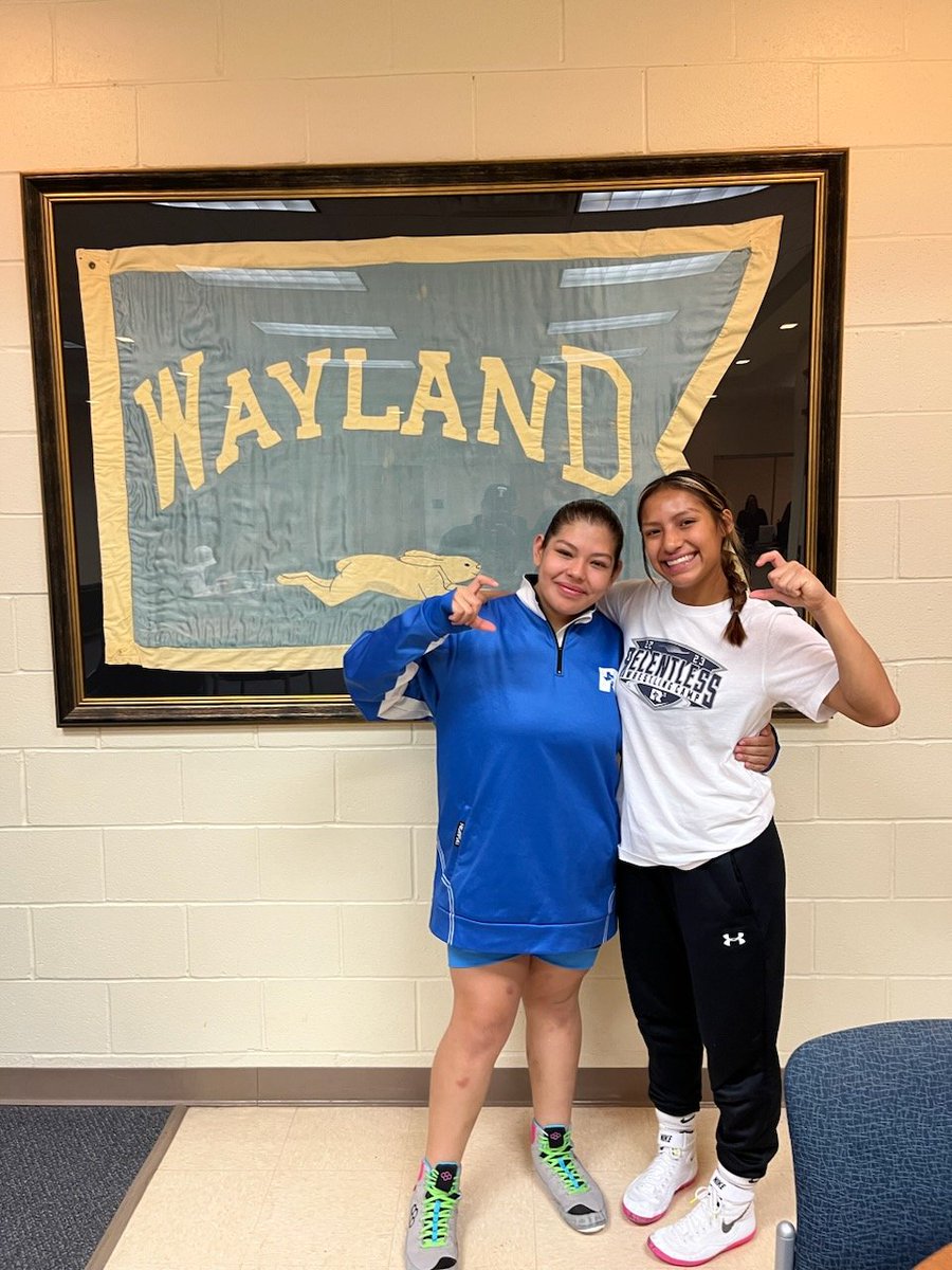 CStangWrestling's tweet image. Congradulations to Zariaha Rodriguez amd Zoie Gomez for wrestling at Wayland today. Riaha got 1st in two different weightclasses and Zoie got 1st in one and 2nd in the other. #StateSoon
#StangGang
#PinToWin