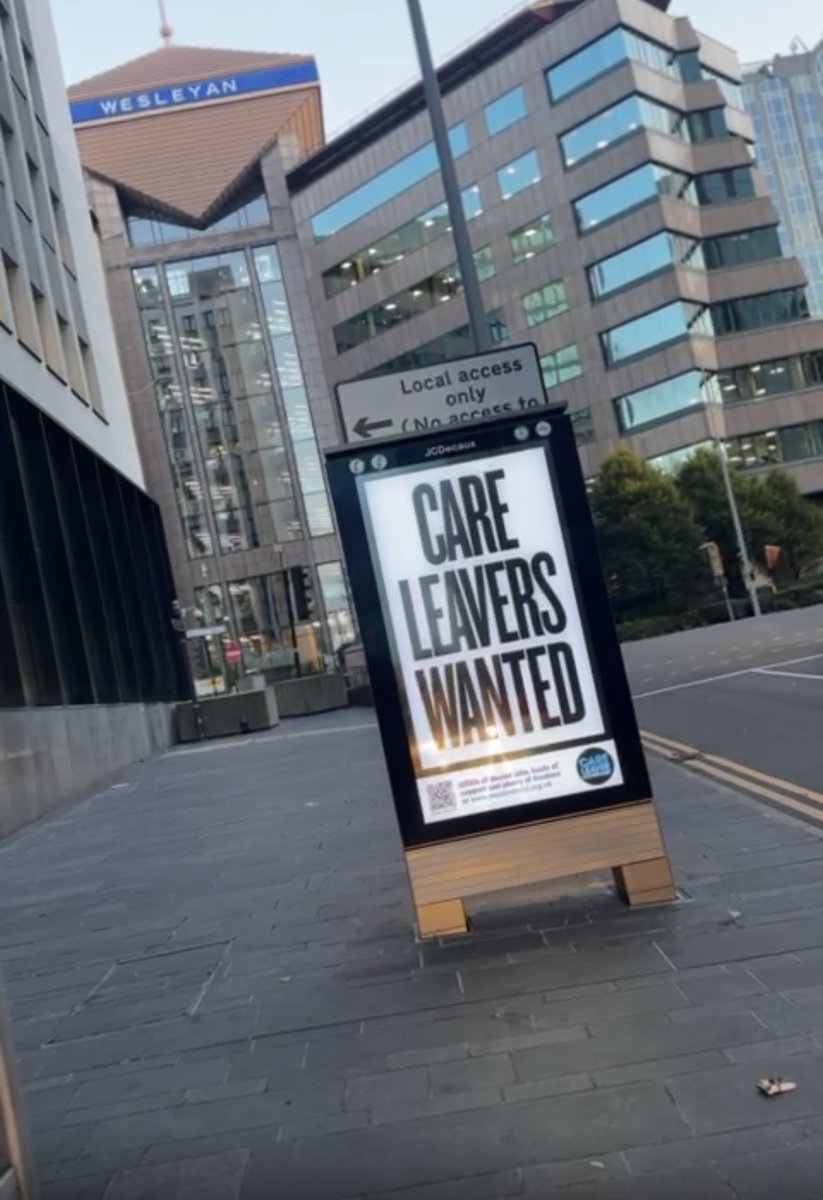 Headed here on Monday for a #careleaverswanted selfie. Children’s hospital to the left of me, ICB offices to the right, here I am, 😂😂  Great BBC piece James & Care Leaver Week bbc.co.uk/news/uk-englan… ✨✨