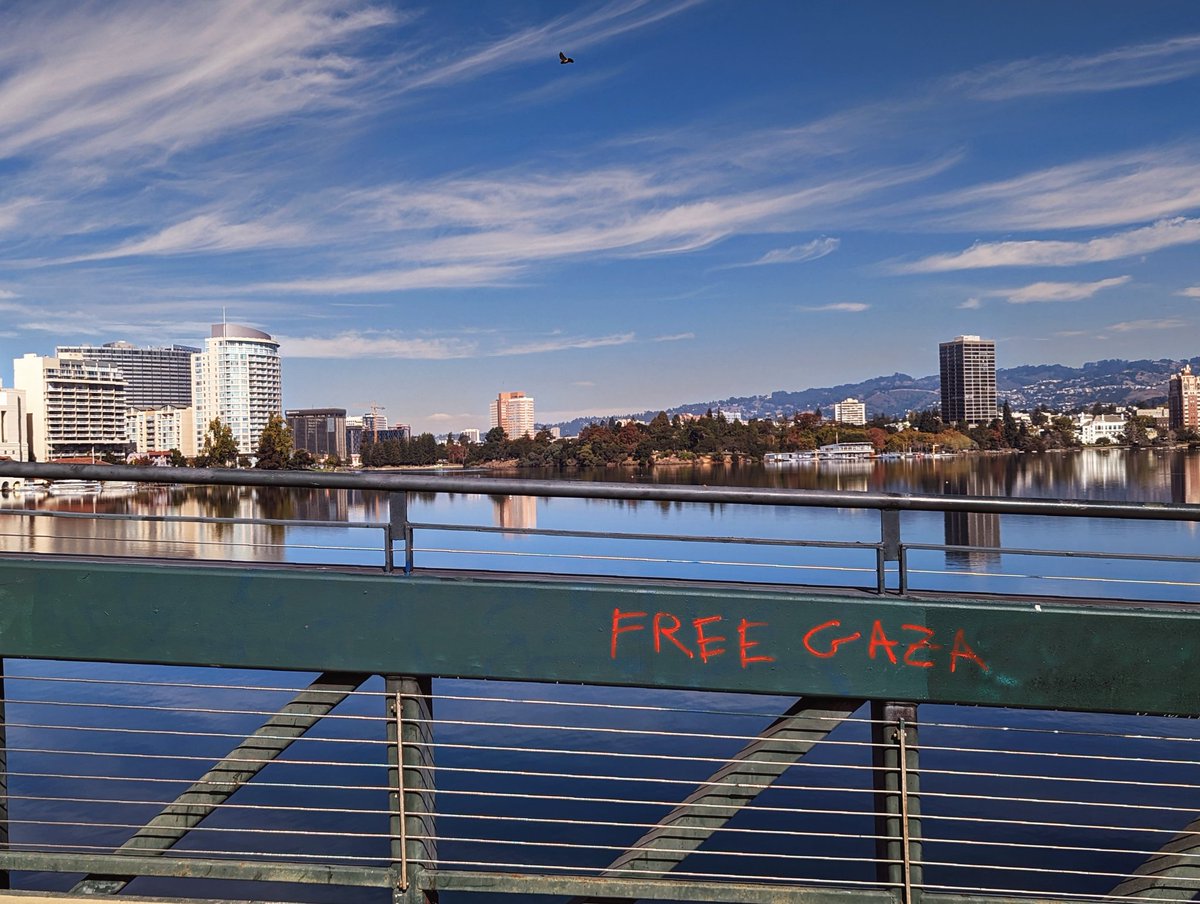 _malrissa's tweet photo. #freegaza #longlivepalestine 
🕊️🇵🇸
Oakland, CA 11.04.2023 https://t.co/Ry6pCXpuha