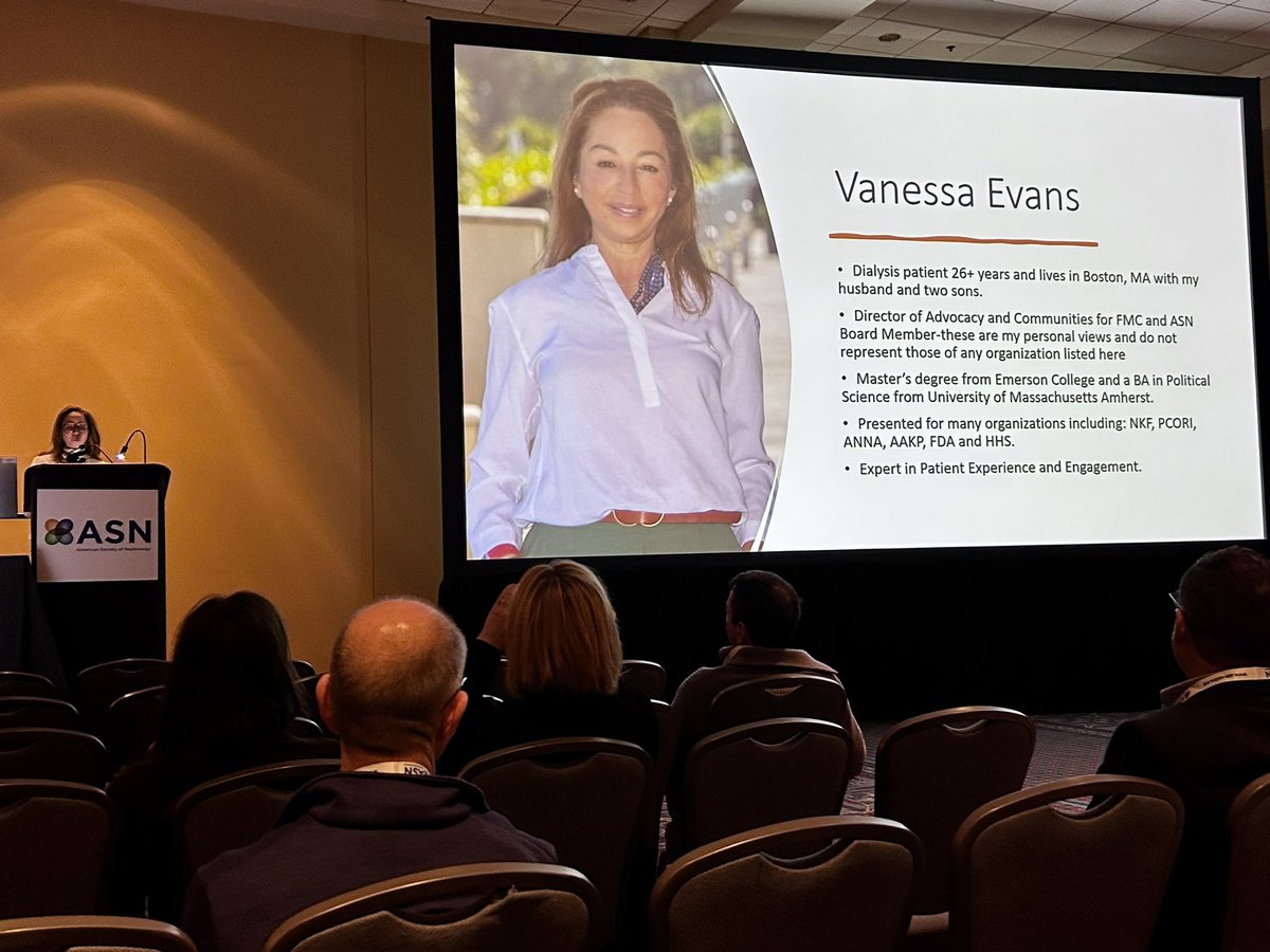 Thank you @AsnEpc for inviting me to speak about “ equity in innovation “and “ what a patient wants to know about home dialysis” it’s been a true pleasure! #KidneyWk