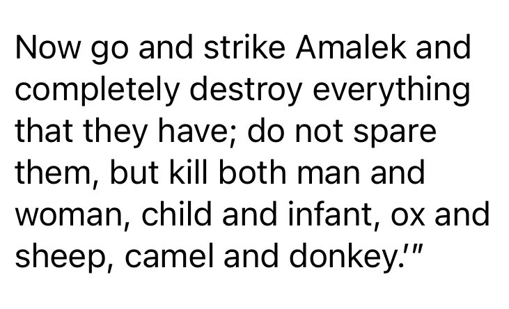 TMZ_92's tweet photo. @jacksonhinkle @benshapiro Sleeping well, since it’s written in the Bible as command from his bloody God ! 🩸🩸🩸 https://t.co/eTBJqRWI1m