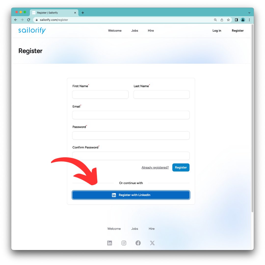 sailorify_com's tweet photo. Smooth sailing ahead with our new Login with LinkedIn feature! Effortless access to #Sailorify is here, and Google Login is on the horizon.

Sign up or sign in with a click! ⚓️🔗

👉 https://t.co/Y8IS8Jz7QH

#LinkedInLogin #DigitalEase https://t.co/WRbrNMtyoB
