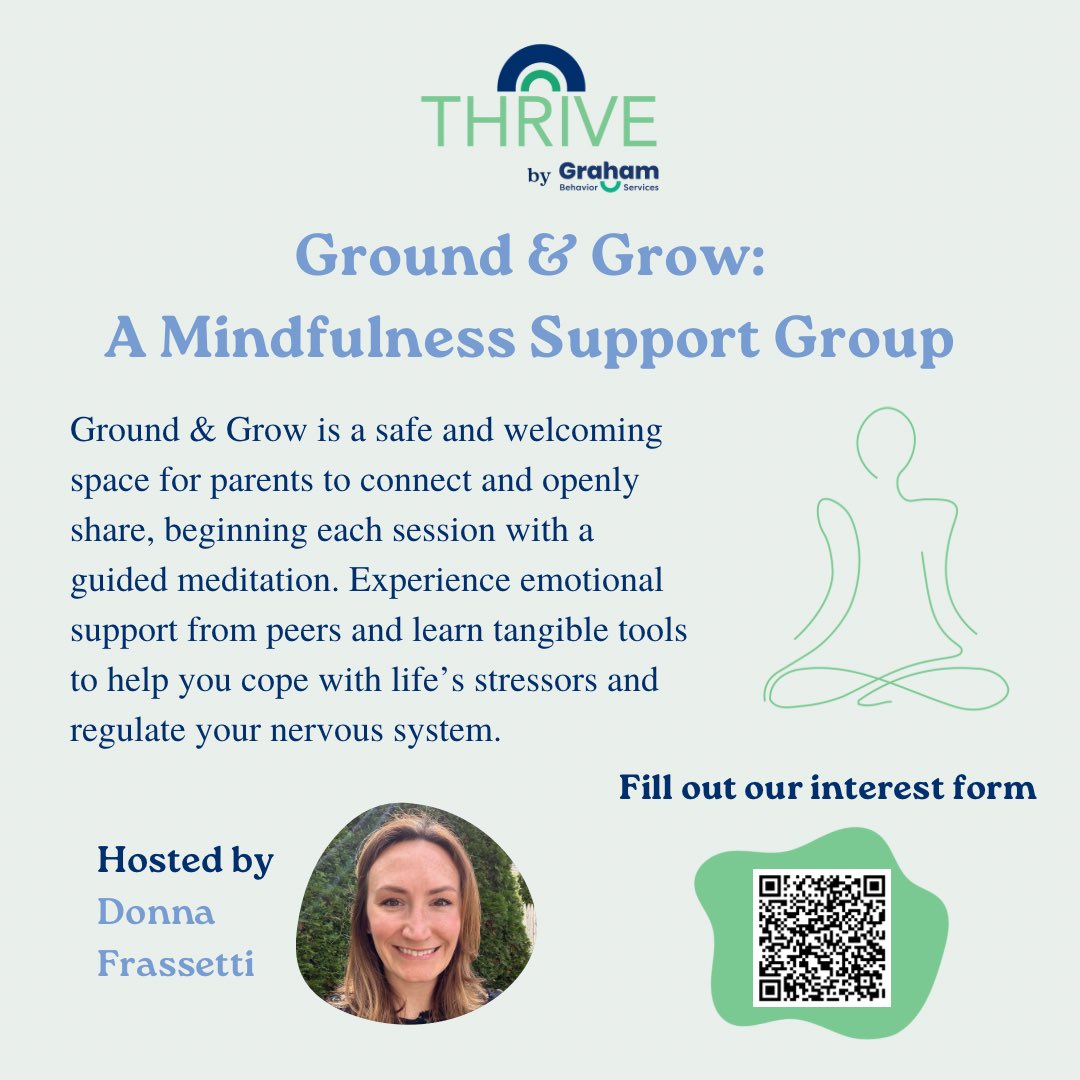 THRIVEbygbs's tweet image. Introducing Ground &amp;amp; Grow 🧘🌿 A safe, welcoming space where you can connect, meditate, and find emotional support from peers. Let’s grow and thrive together. Visit our website for more information 🤍 
#parentsupportgroup #meditationpractice #breathingexercises #somatichealing
