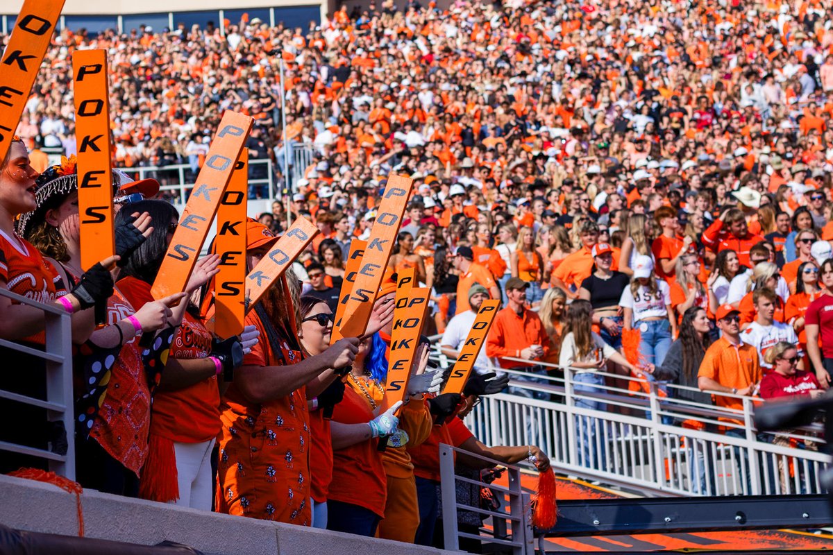 okstate's tweet photo. 🗣️ ORANGE
🗣️ POWER https://t.co/EramgHoU37