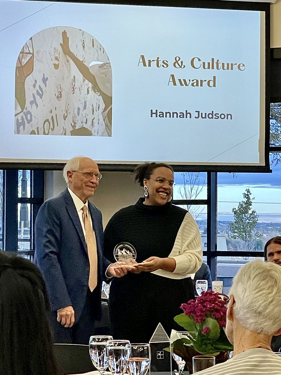 Congratulations to Hannah Judson, Director of Choirs at <a href="/Westy_Wolves/">Westminster High School</a> for winning the <a href="/WestyFoundation/">Westy Foundation</a>’s Arts and Culture Award! 🎉

Ms. Judson’s work allows students in the <a href="/WPSNewsNow/">Westminster Public Schools</a> and beyond to connect with music, themselves, and others to find and express their voice! 🎶