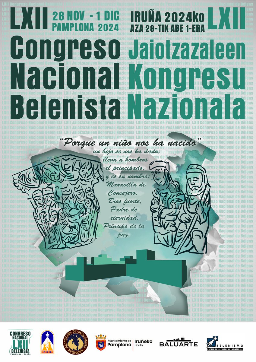 Pamplona recibe el testigo para organizar en 2024 el 62 Congreso Nacional Belenista <a href="/FEB_Belenistas/">FEB Belenistas</a> <a href="/pessebrescat/">Fed Cat Pessebristes</a> <a href="/baluarte/">Baluarte</a>