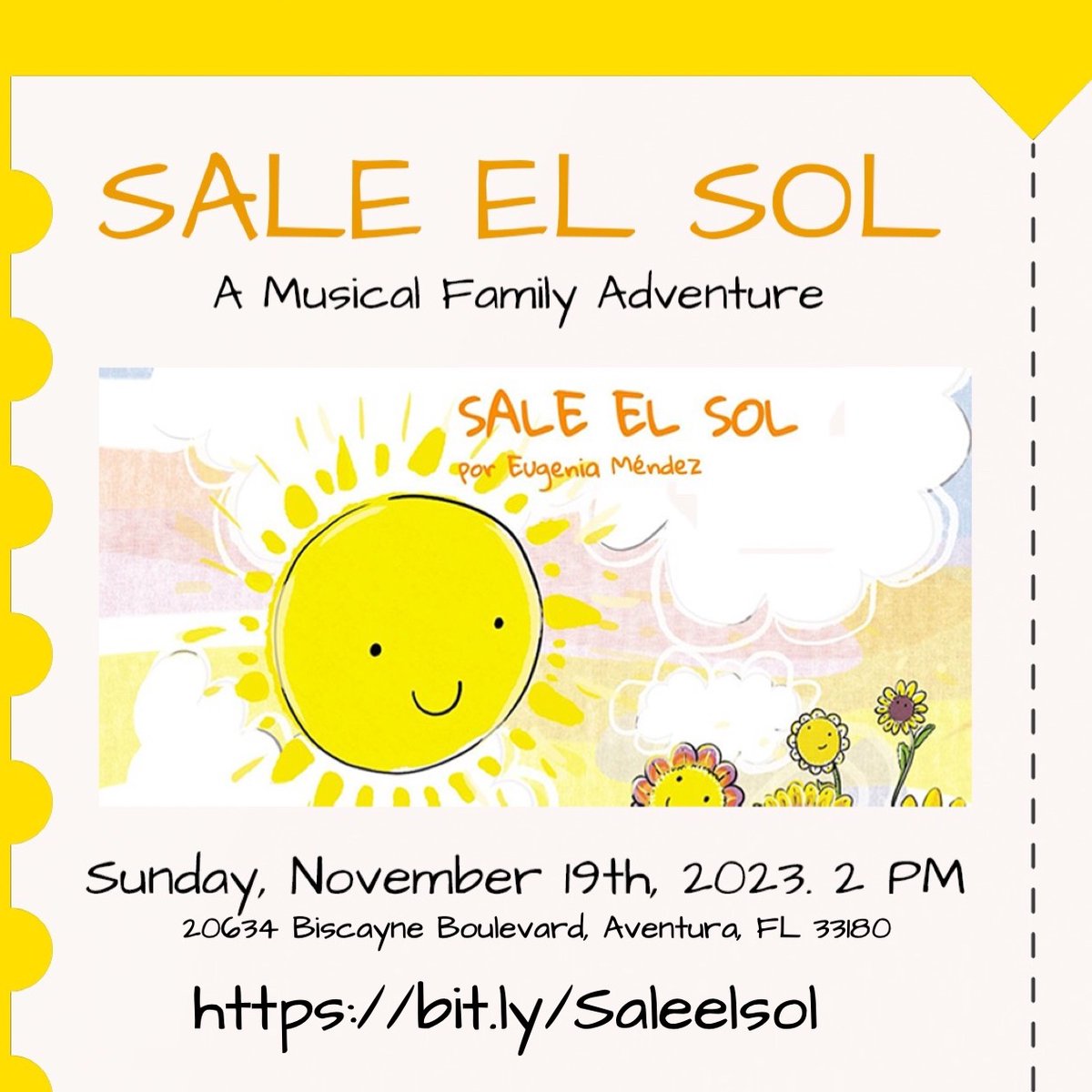 bit.ly/Saleelsol Eugenia Méndez composer, author is playing the piano & narrating, Karrie Griffiths is at the #flute, and #GuillermoLefeld, creator of the original sounds effects in Sale el Sol recording, in the percussion and sound effects #musicalstorytelling #saleelsol