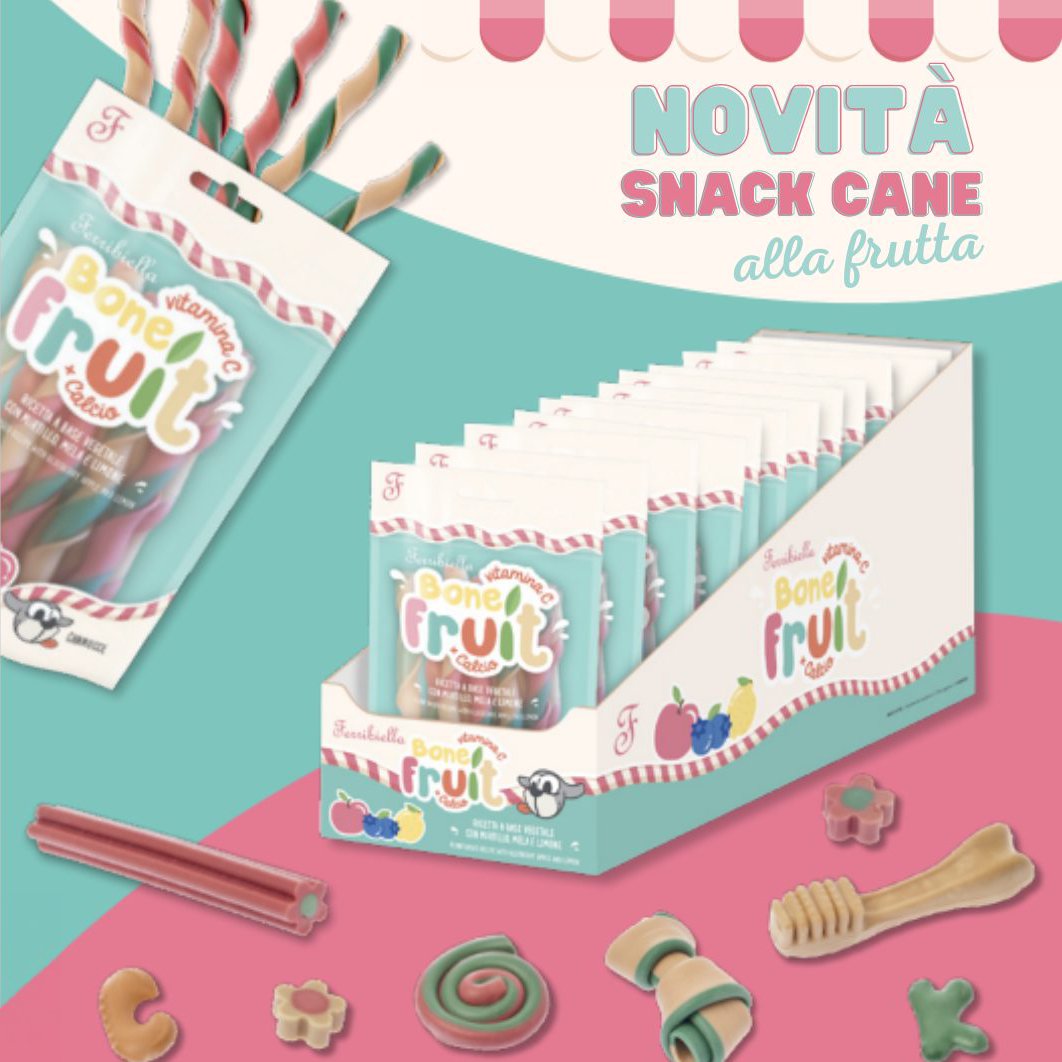 trejoipets's tweet photo. Ears up and tongue out! 🐶 The popular fruit snack is rich in Calcium and Vitamin C with blueberry, apple and lemon 🌈

These vegetable based snacks are available in different fun shapes! 

#bonefruit #bonefruitdog #vegetablebased #ferribiellafriends #ferribiella #dogowners #dog https://t.co/kTVqz6mrTY