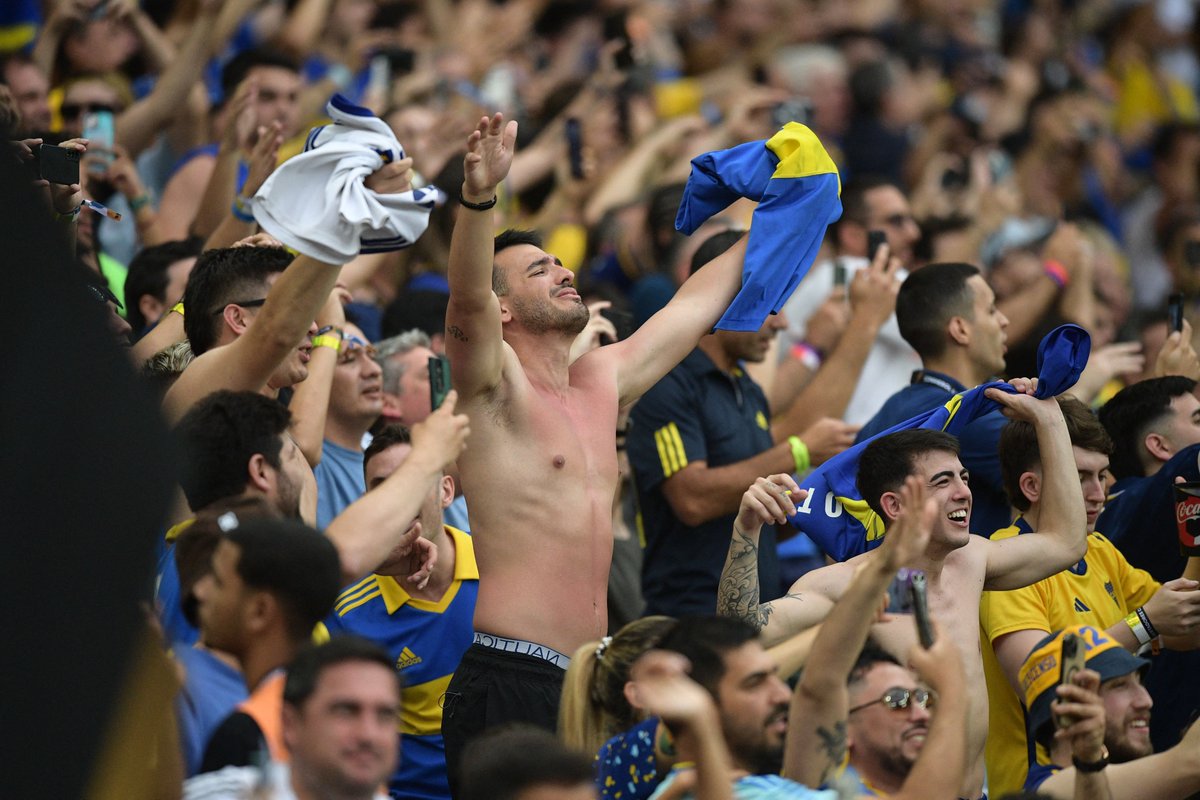 The scenes at the 2023 Copa Libertadores final are special! 💫