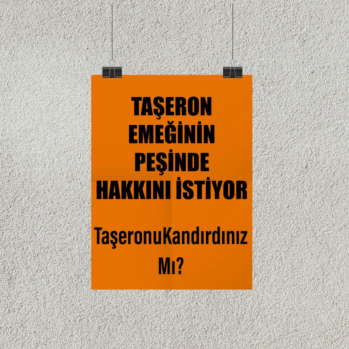 Hiçbir  taşeronu ezmeye, hakkını çalmaya canını almaya hakkı yok, olamaz. Kimse şirket çalışanıni anlamiyor,
hayatına müdahale etmek, taşeronları görmezden gelmek adaletsizlik Bunu yapanlara karşı dik durmak siz devlet büyüklerinin  elinde..
TaşeronuKandırdınız Mı?