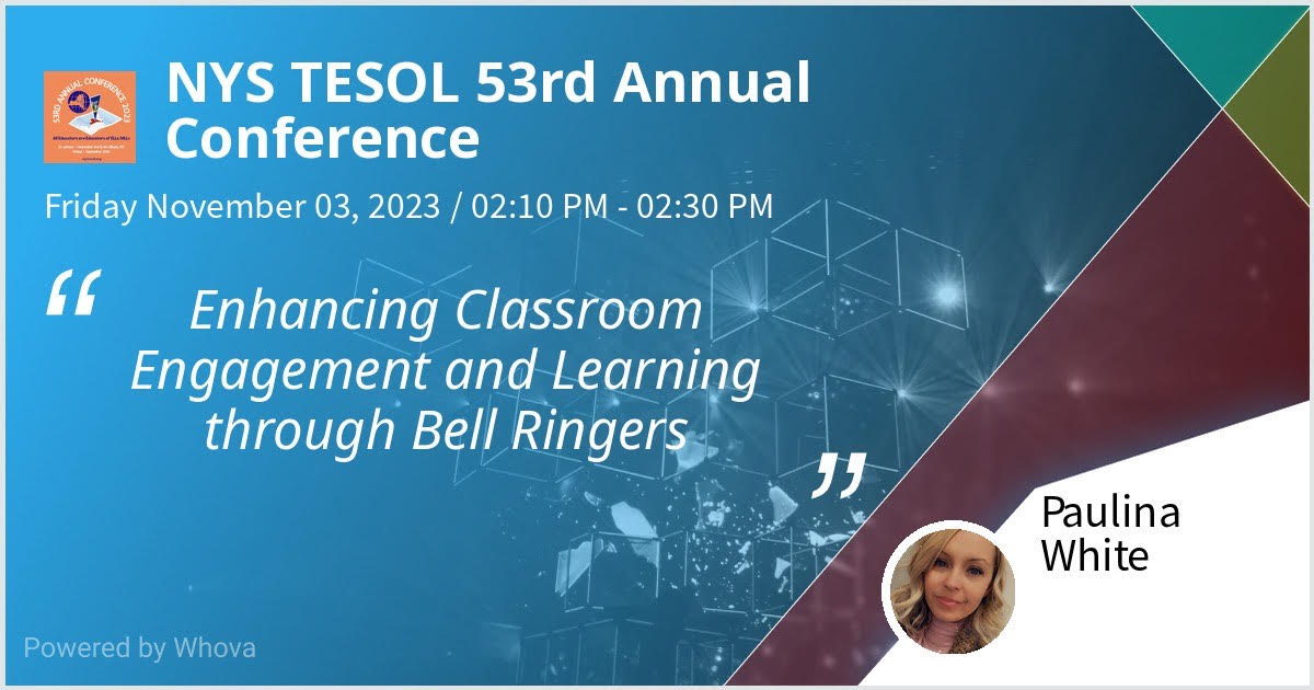 romecsd's tweet photo. Paulina White an ENL Teacher at Strough Middle School had the opportunity to present at  the 53rd NYSTESOL (New York State Teachers of English to Speakers of Other Languages) conference in Albany on Friday, November 3. #creatingsuccessfulfutures https://t.co/4PHOl9GGoP