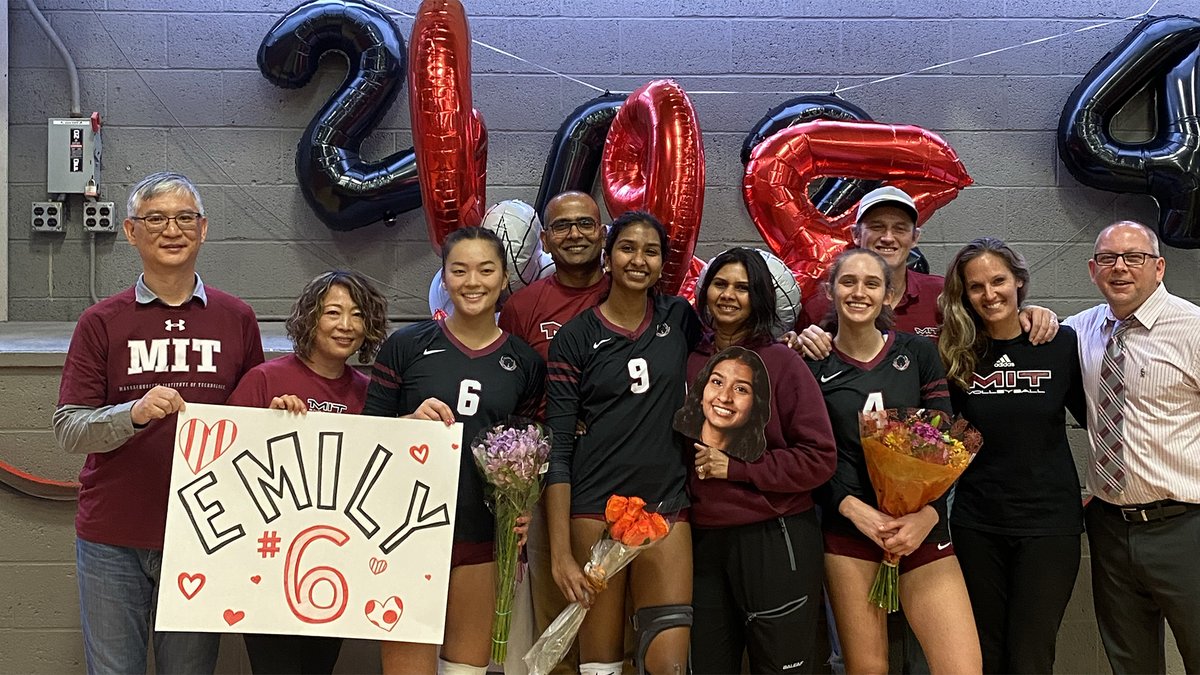 MIT Athletics (@mitathletics) on Twitter photo No. 18 women's <a href="/mitvball/">MIT Women's Volleyball</a> battles Smith for a hard-fought three-set win on Senior Day! Up next, the Engineers will host a quarterfinal of the NEWMAC Tournament on Tuesday at 7 p.m. #RollTech
--> Full Story: tinyurl.com/59a9vzdv No. 18 women's <a href="/mitvball/">MIT Women's Volleyball</a> battles Smith for a hard-fought three-set win on Senior Day! Up next, the Engineers will host a quarterfinal of the NEWMAC Tournament on Tuesday at 7 p.m. #RollTech
--> Full Story: tinyurl.com/59a9vzdv