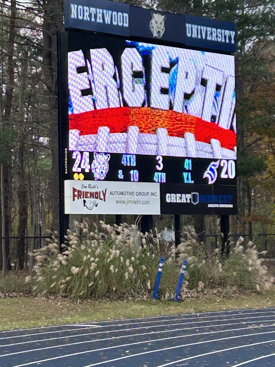 Had a great game day visit with <a href="/Northwoodfball/">Northwood Football</a> thanks to <a href="/CoachBeurer/">Dustin Beurer</a> and <a href="/CoachDrewBurton/">Drew Burton</a> appreciate y’all having me‼️