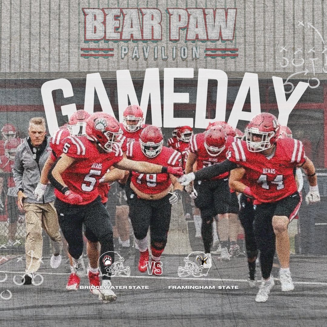 Bears finish with a 21-7 win against Framingham State today GO BEARS!