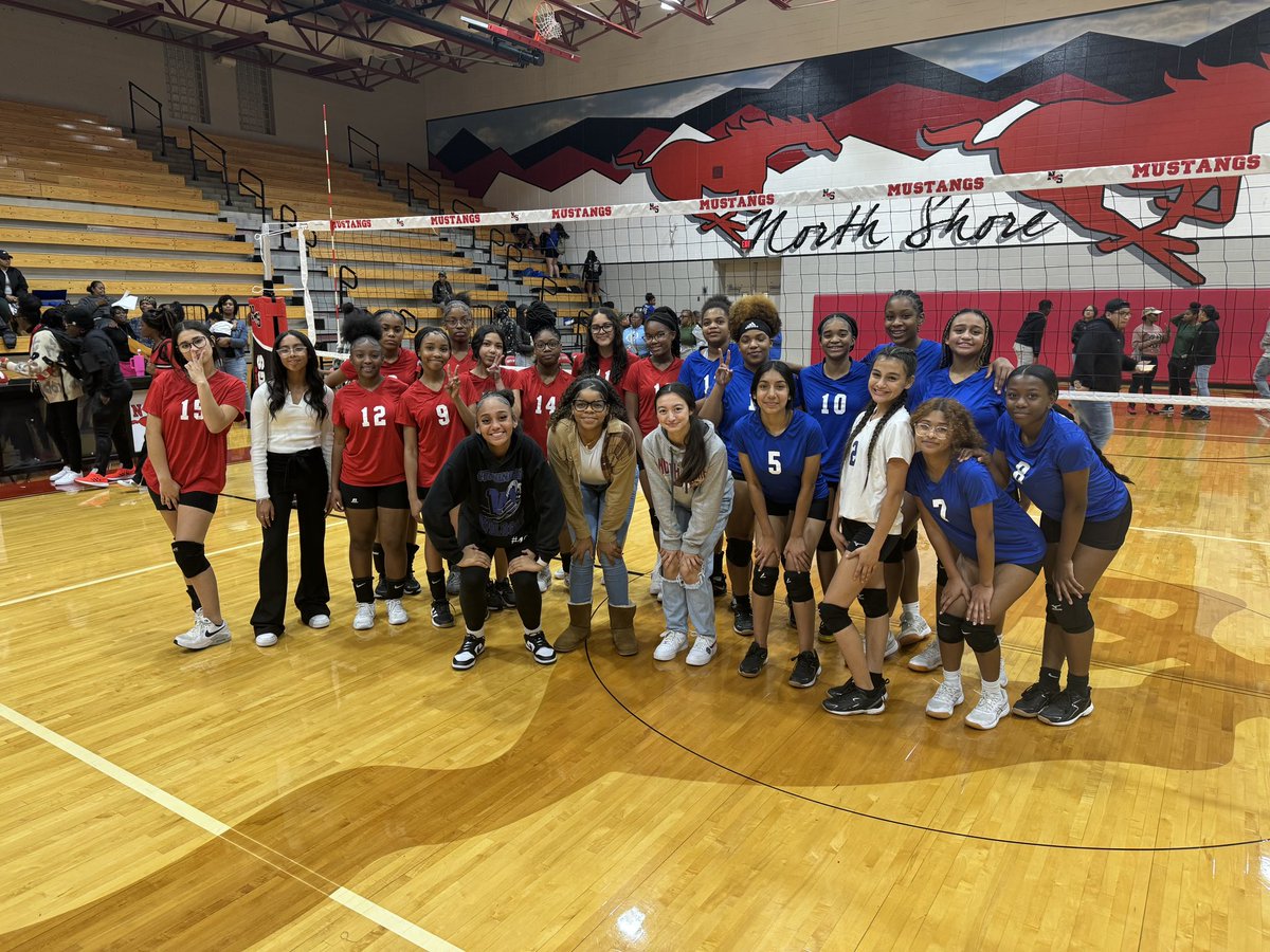 Future Mustangs from North Shore Middle and Cunningham Middle School. ##eastside